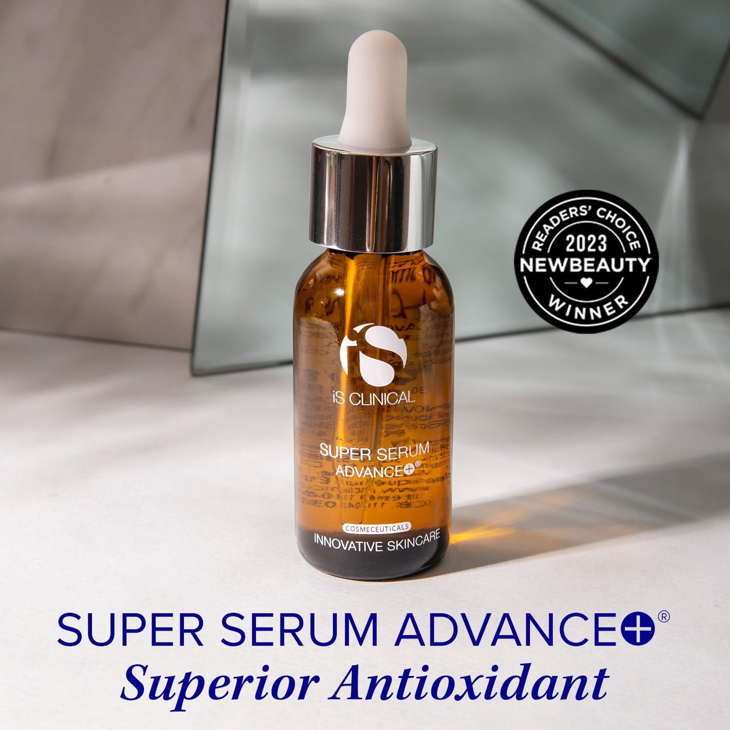 iS CLINICAL Super Serum Advance+, Anti-Aging Vitamin C Face Serum, reduces scaring and fine stretch marks, 1 Fl Oz